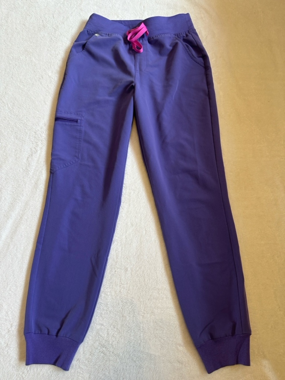 Purple Figs scrub joggers